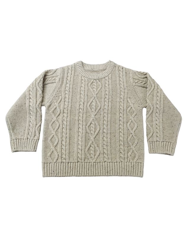 Grey beige jumper